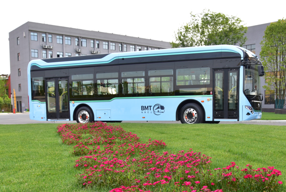 PanGood showed in Wanxiang Pure electric city bus SXC6112GBEV1