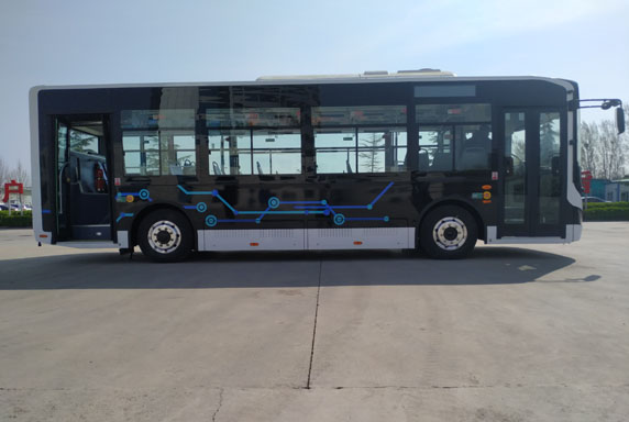 PanGood showed in ZhongTong Pure electric city bus LCK6900EVGA1